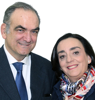 María Bazal y José Barceló