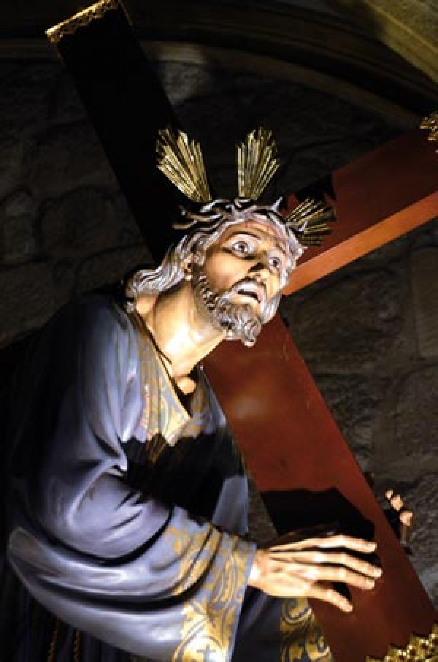 Via Crucis procesional en Colmenar Viejo en el Jueves Santo