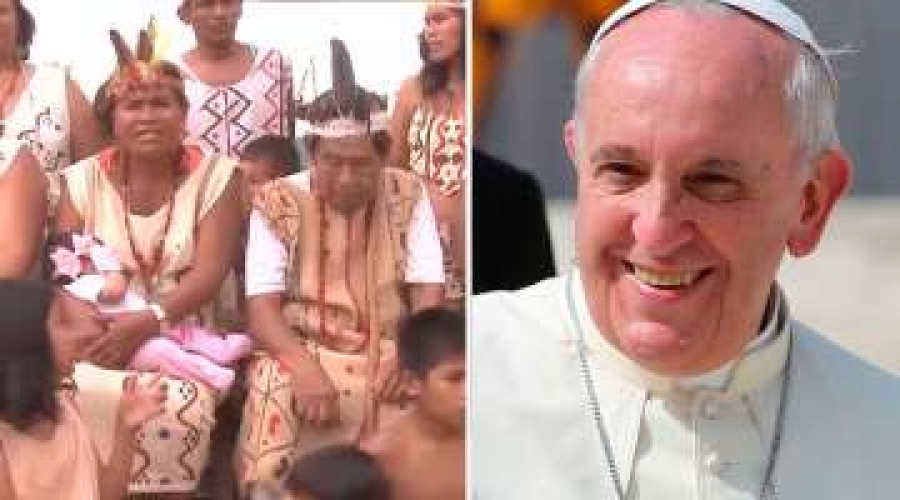 L&iacute;der ind&iacute;gena hace petici&oacute;n al Papa Francisco para su visita al Per&uacute;