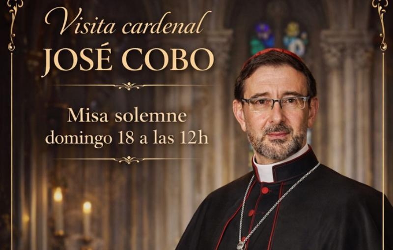 El cardenal Jos&eacute; Cobo preside una misa en la parroquia San Ram&oacute;n Nonato, en Puente de Vallecas