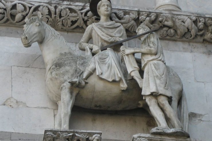 El Papa recuerda a San Mart&iacute;n de Tours, el 'padre de los pobres'