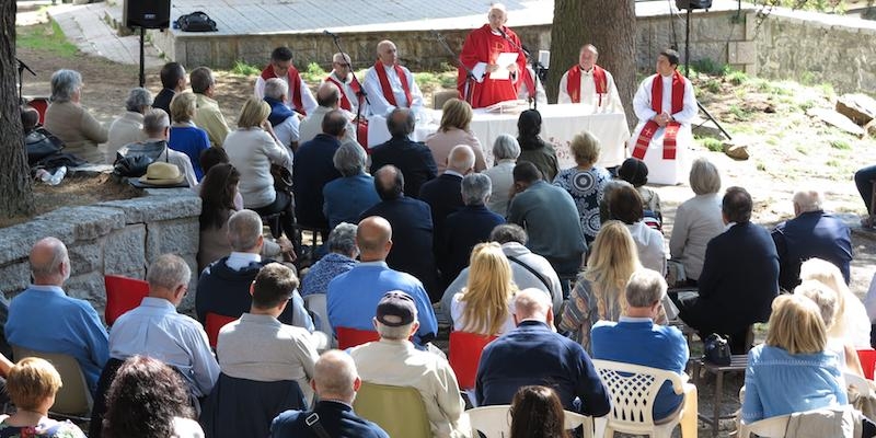 El cardenal Osoro participa en la XX Jornada convivencia de Cáritas Diocesana en Cercedilla
