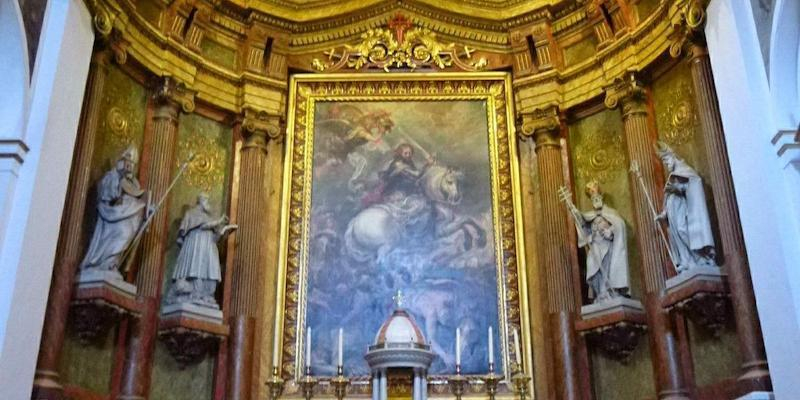 La Real iglesia parroquial de Santiago y San Juan Bautista celebra la fiesta de su titular con Misa y procesi&oacute;n por las calles de Madrid