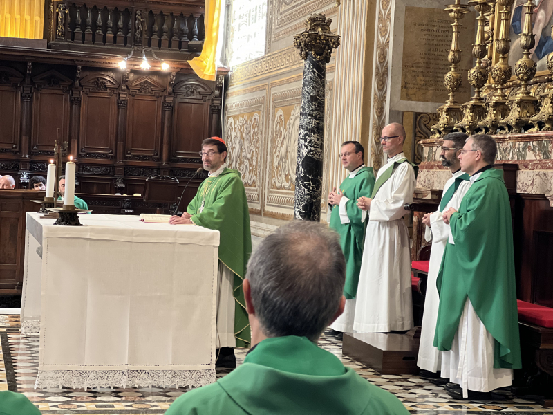 El cardenal Cobo a los seminaristas en San Pedro: &quot;En Roma descubrimos la grandeza de la Iglesia y la pequeñez de nuestras medidas&quot;