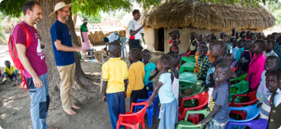 Proyectos educativos en Sud&aacute;n del Sur de la mano de dos jesuitas
