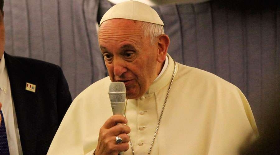 El Papa Francisco habl&oacute; sobre el Sodalicio