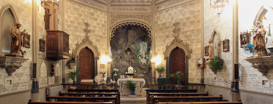 El Oratorio de Nuestra Señora de Lourdes celebra la fiesta litúrgica de su Patrona