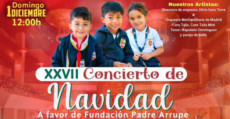 La recaudaci&oacute;n del concierto ben&eacute;fico de Navidad de la Fundaci&oacute;n Padre Arrupe ir&aacute; destinada &laquo;a ofrecer becas de educaci&oacute;n a los ni&ntilde;os de El Salvador&raquo;