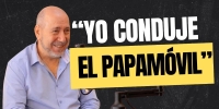 &laquo;Si le falla el conductor que trae el Vaticano, aqu&iacute; me tiene&raquo;: Fernando, el subinspector que condujo el papam&oacute;vil de Benedicto XVI