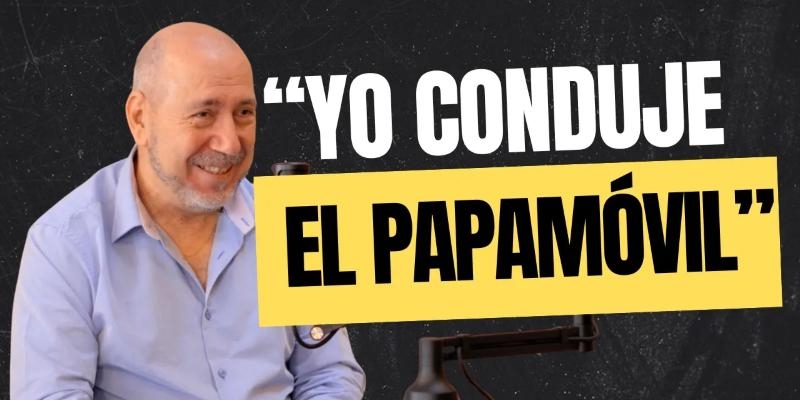&laquo;Si le falla el conductor que trae el Vaticano, aqu&iacute; me tiene&raquo;: Fernando, el subinspector que condujo el papam&oacute;vil de Benedicto XVI
