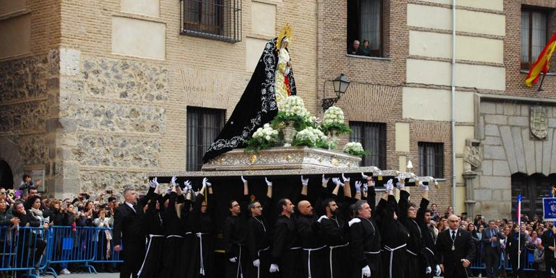 La Soledad cierra las procesiones de la Semana Santa madrile&ntilde;a el S&aacute;bado Santo