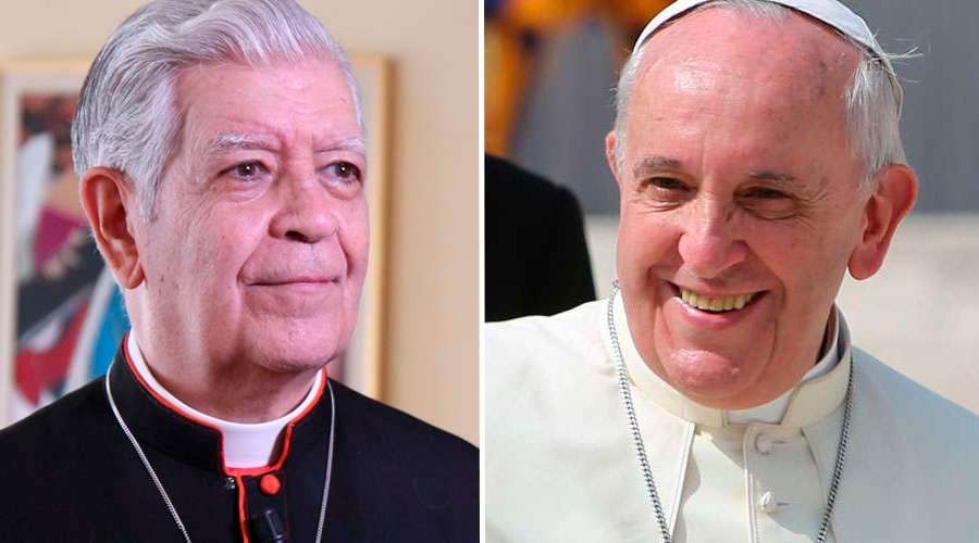 El Papa recibe al cardenal Urosa y reitera su preocupaci&oacute;n por Venezuela