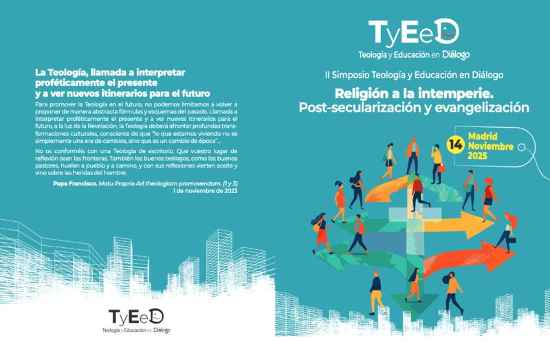 Educaci&oacute;n y teolog&iacute;a se encuentran en el II Simposio TED organizado por la Delegaci&oacute;n Episcopal de Ense&ntilde;anza: &laquo;La espiritualidad no se extingue, se transforma&raquo;