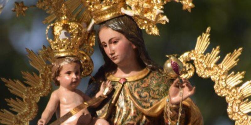 Santa Cruz, de Atocha, honra a la patrona de Huelva con una Misa solemne