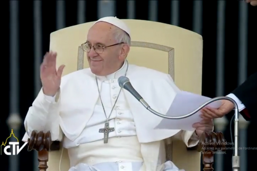 Audiencia: Oriente Medio, Egipto y Tierra Santa, el Papa invita a confiar en la presencia de Cristo