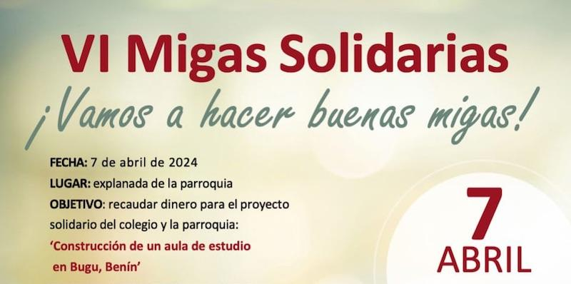 Este domingo tendrá lugar la VI edición de las Migas Solidarias de Nuestra Señora de Moratalaz
