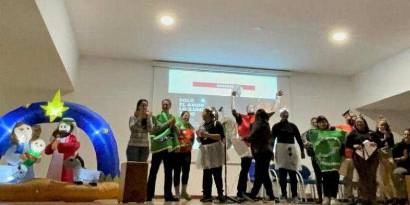 &laquo;Un canto a la Navidad&raquo;, festival de villancicos de C&aacute;ritas Madrid, en la parroquia de San Juan de la Cruz