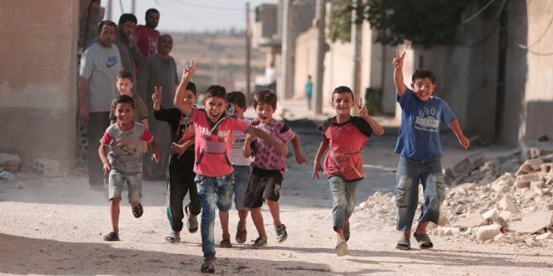 Las ayudas de Infancia Misionera para los niños de Alepo, Siria