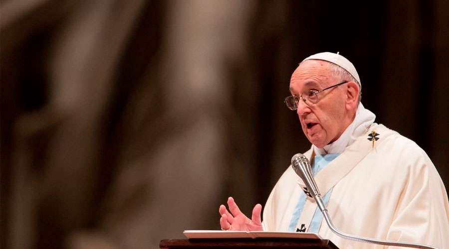 En fiesta de Mar&iacute;a Madre de Dios el Papa invita a empezar el a&ntilde;o sin &laquo;fardos del pasado&raquo;