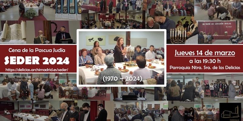 Nuestra Señora de las Delicias convoca una nueva edición de la Cena de la Pascua Judía