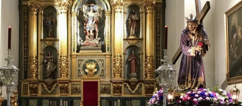 San Miguel de Fuencarral organiza una procesión con Nuestro Padre Jesús con la Cruz a cuestas