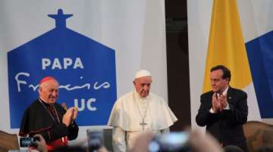 Discurso del Papa en la Pontificia Universidad Cat&oacute;lica de Chile