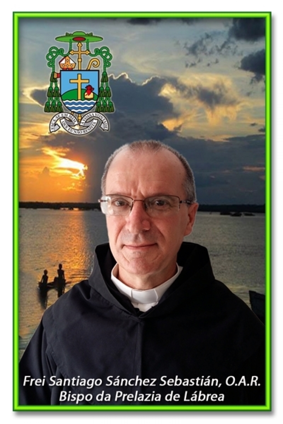 El agustino recoleto Santiago S&aacute;nchez Sebasti&aacute;n, nuevo obispo de L&aacute;brea, en Brasil