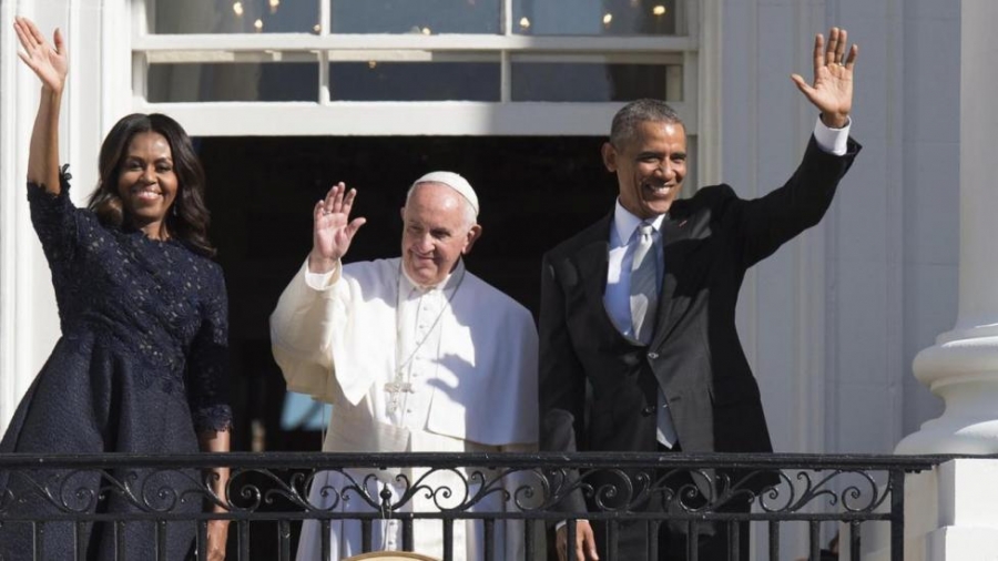 El Papa en Washington elogia la libertad religiosa e invita a defenderla