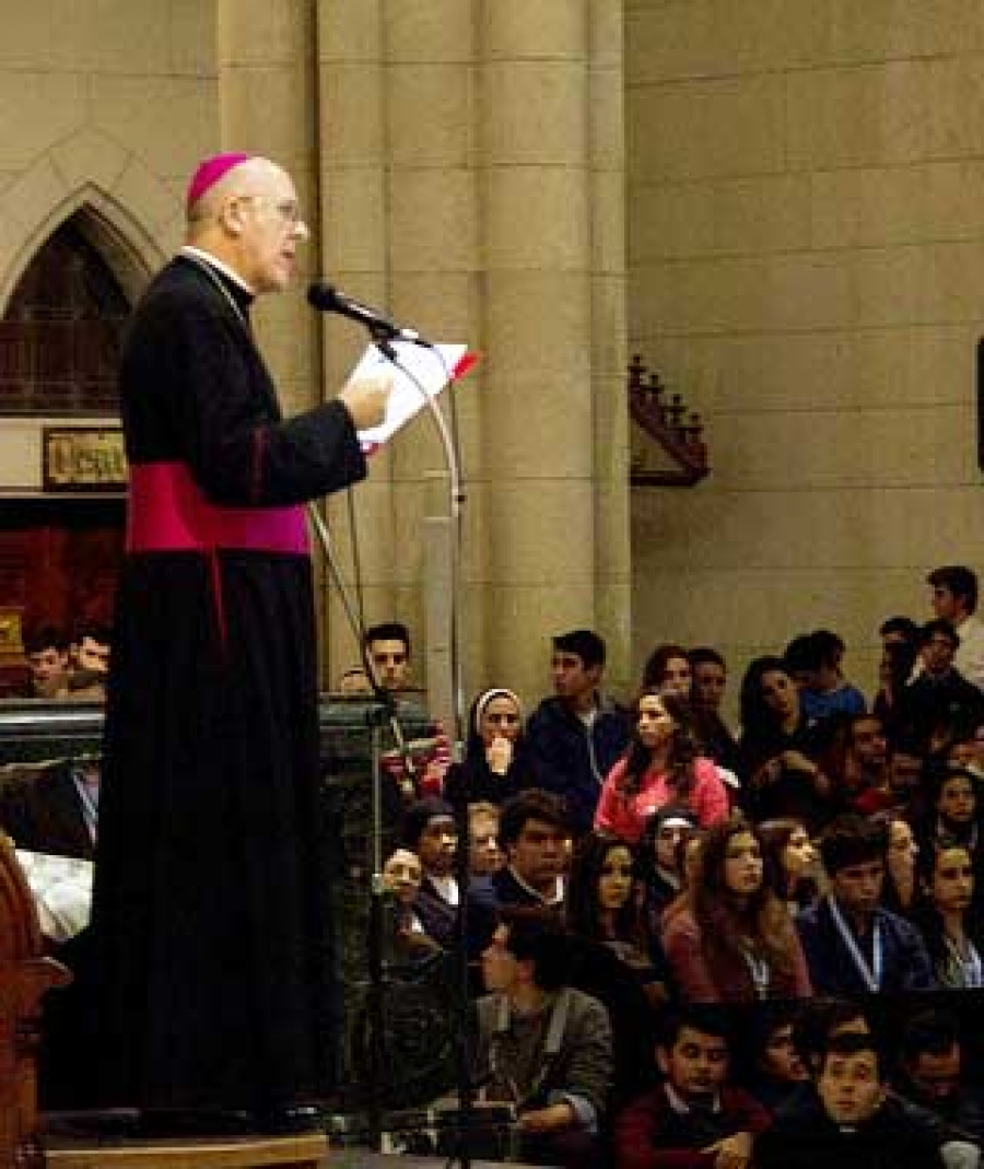 Vigilia de Oración con jóvenes en la Catedral