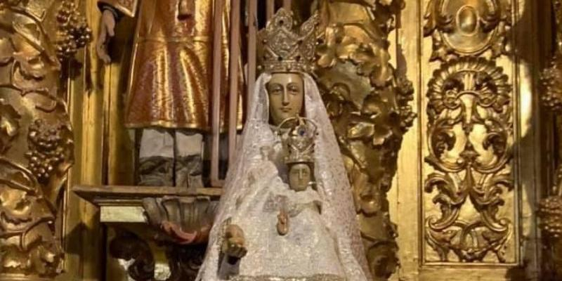 Misa y procesión en Braojos en la solemnidad de Santiago Apóstol en honor a la Virgen del Buen Suceso