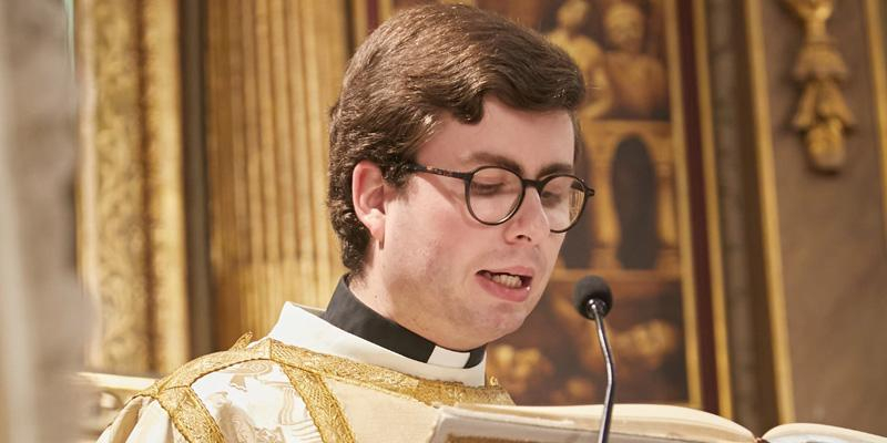 Jaime L&oacute;pez-Riob&oacute;o, futuro sacerdote de la di&oacute;cesis de Madrid: &laquo;Quiero vivir mi ministerio al estilo de Cristo&raquo;