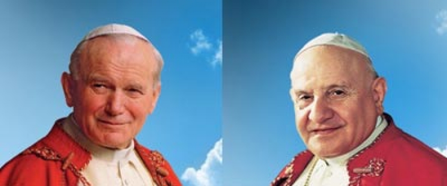 Acto homenaje a San Juan XXIII y a San Juan Pablo II