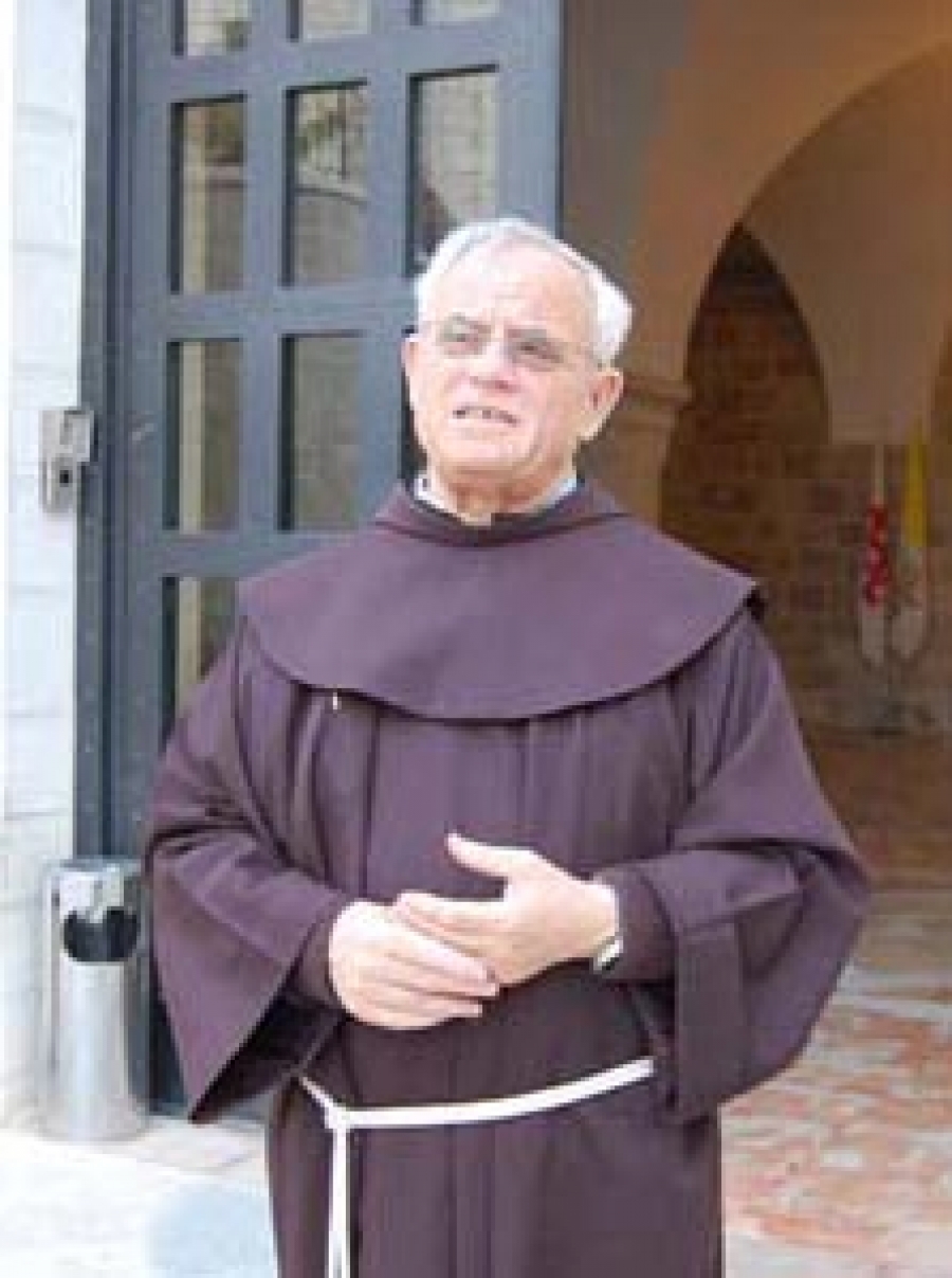 Una felicitación navideña desde Tierra Santa: reconocimiento al franciscano español, Artemio Vítores