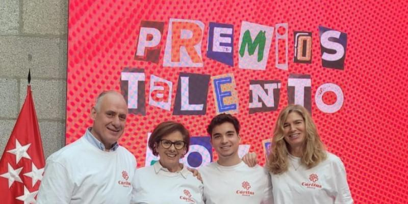 Men&uacute;-RE, la iniciativa de reaprovechamiento de alimentos impulsada por C&aacute;ritas Madrid, premio a la Solidaridad en la VIII edici&oacute;n de los premios Talento Joven de la Comunidad de Madrid