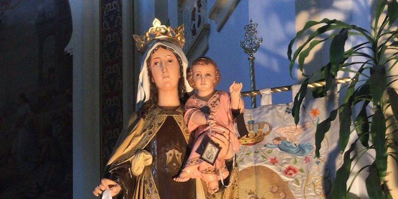 Santa Cristina y Santa Margarita prepara con un triduo la festividad de Nuestra Señora del Carmen