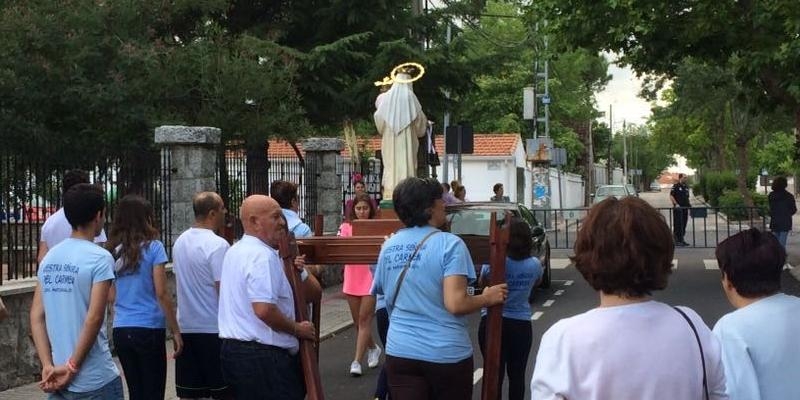 Nuestra Señora del Carmen en Los Negrales prepara la fiesta de su titular con una novena