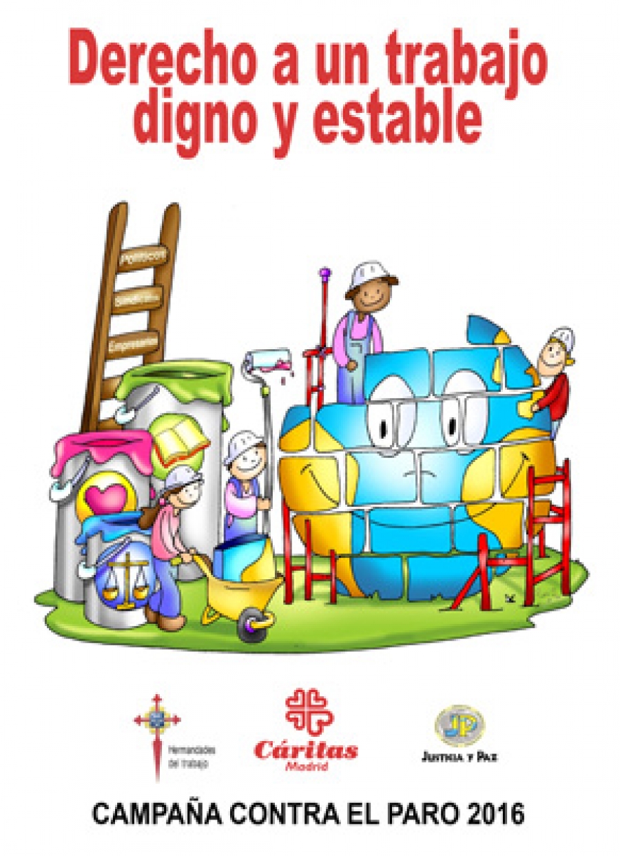 Presentaci&oacute;n de la Campa&ntilde;a Contra el Paro 2016 en la Vicar&iacute;a III