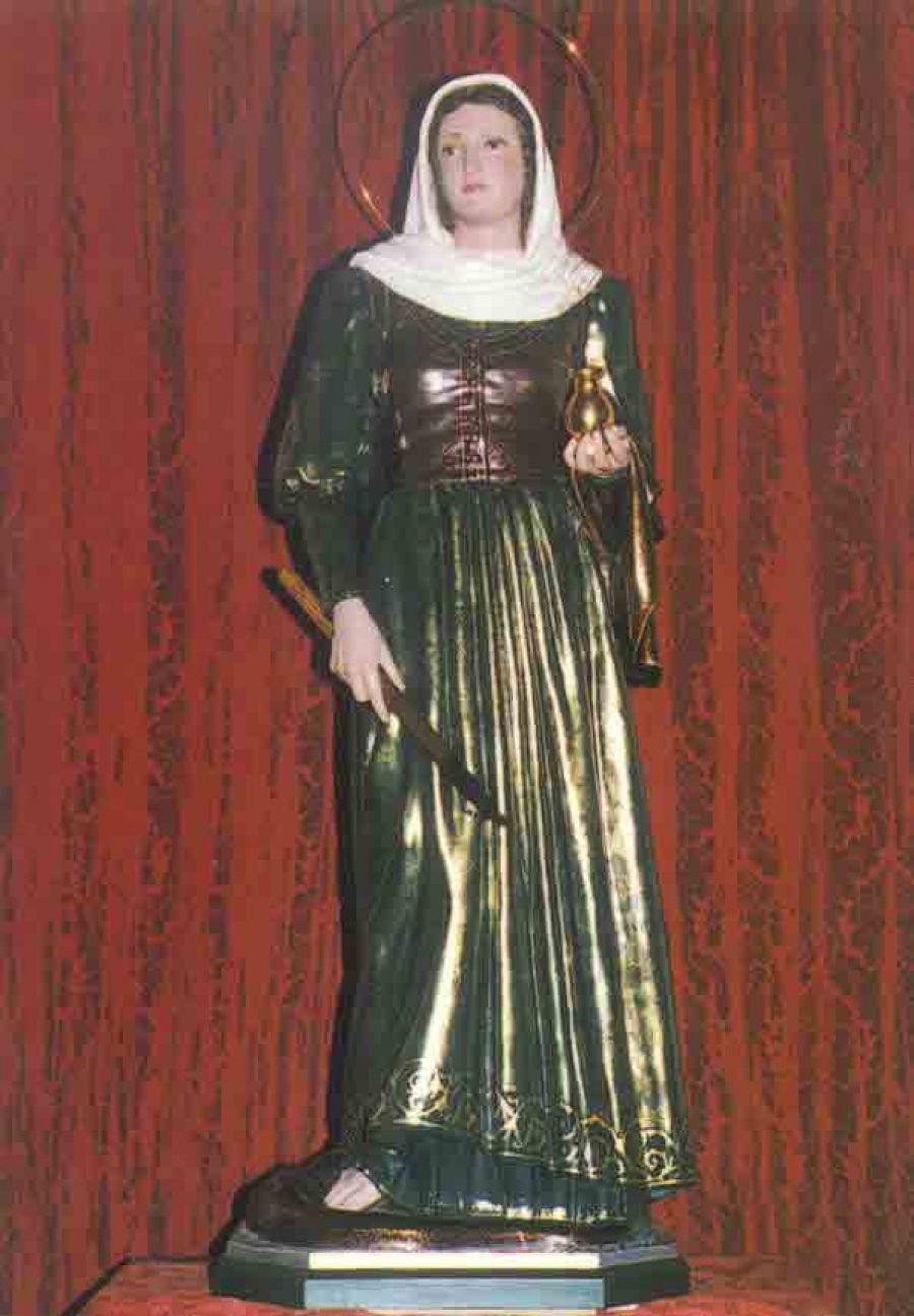 Bendici&oacute;n de una imagen de Santa Mar&iacute;a de la Cabeza para la Hermandad malague&ntilde;a de Periana