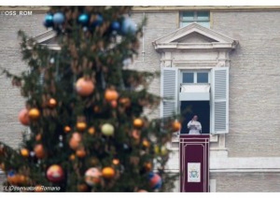 &Aacute;ngelus: La fiesta de la Inmaculada nos recuerda que todo es misericordia