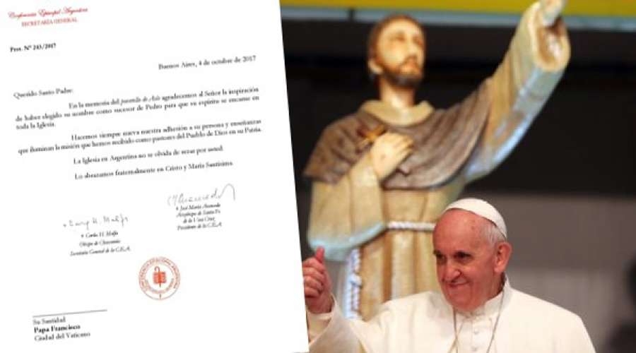 Obispos de Argentina expresan adhesi&oacute;n a ense&ntilde;anzas del Papa Francisco