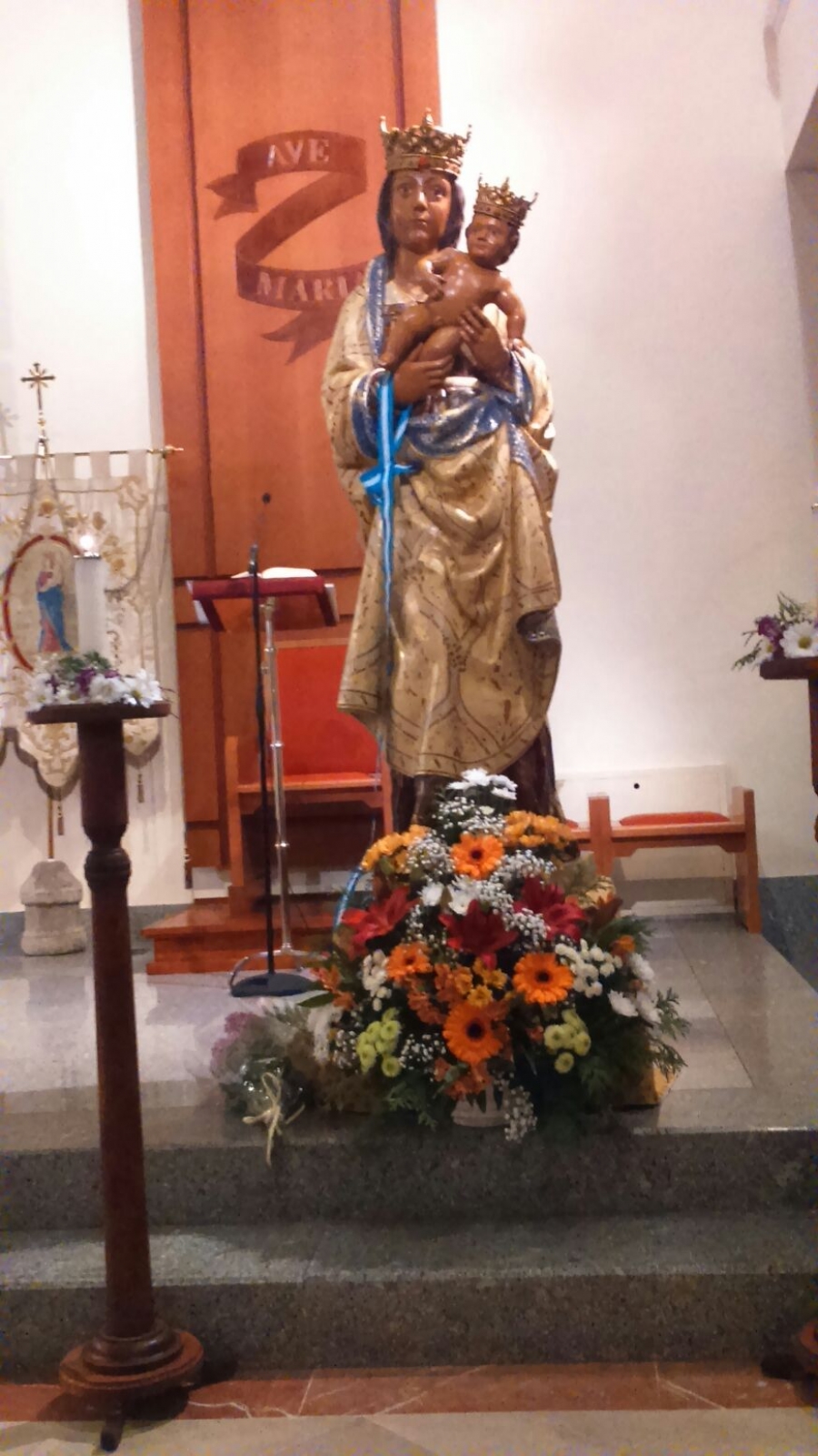 Finaliza en Braojos la peregrinaci&oacute;n de la Virgen Almudena por las vicar&iacute;as