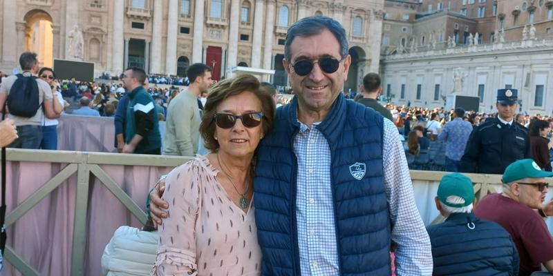 Carmen, peregrina a Roma junto a la Congregaci&oacute;n Mariana de la Asunci&oacute;n para el Jubileo de la Espiritualidad Mariana: &laquo;Me vuelvo con m&aacute;s amor a la Iglesia, a la Virgen y a Jesucristo&raquo;