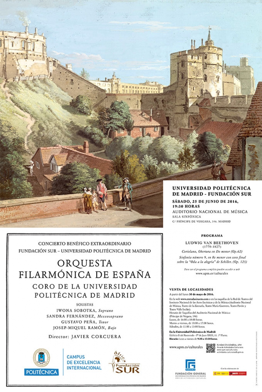 Concierto ben&eacute;fico organizado por la Polit&eacute;cnica de Madrid y la Fundaci&oacute;n Sur