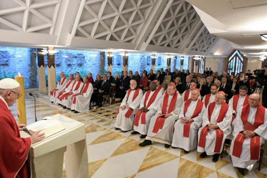 El Santo Padre en Santa Marta: el Evangelio no se impone se predica con humildad