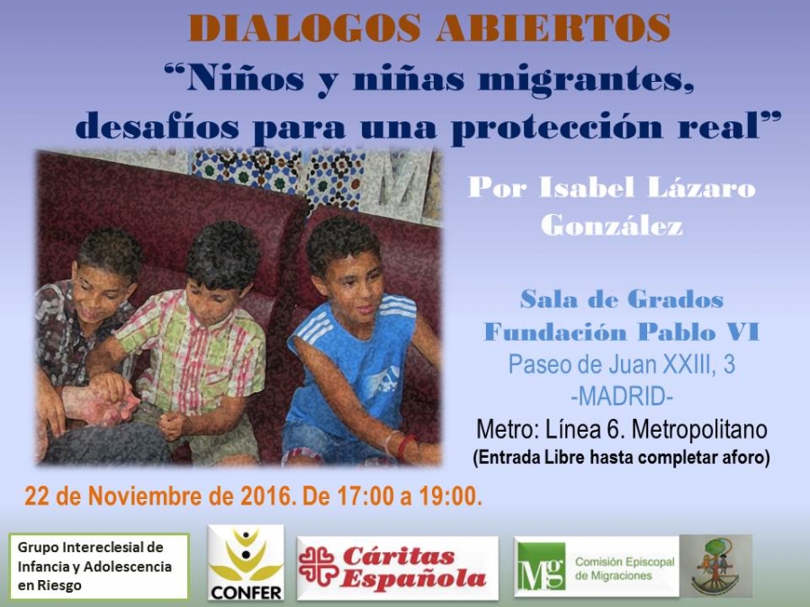 El Grupo Intereclesial de Infancia y Adolescencia en Riesgo organiza un encuentro sobre ni&ntilde;os migrantes