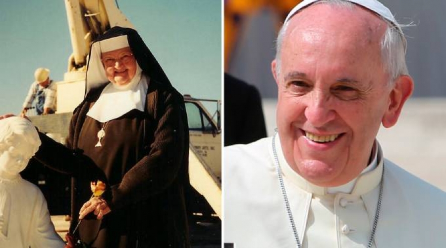 Papa Francisco llama &laquo;mujer santa&raquo; a Madre Ang&eacute;lica de EWTN