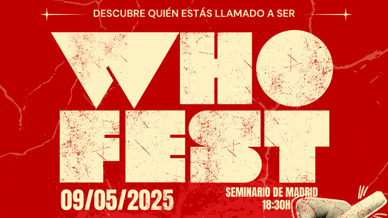 Fernando Rubio, del equipo de comunicaci&oacute;n de J&oacute;venes Madrid: &laquo;El objetivo del festival 'Who Fest' es descubrir qui&eacute;nes estamos llamados a ser&raquo;