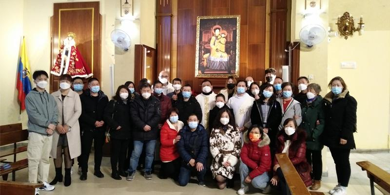Los cat&oacute;licos chinos comienzan el a&ntilde;o del tigre con una Misa en Nuestra Se&ntilde;ora de la Soledad