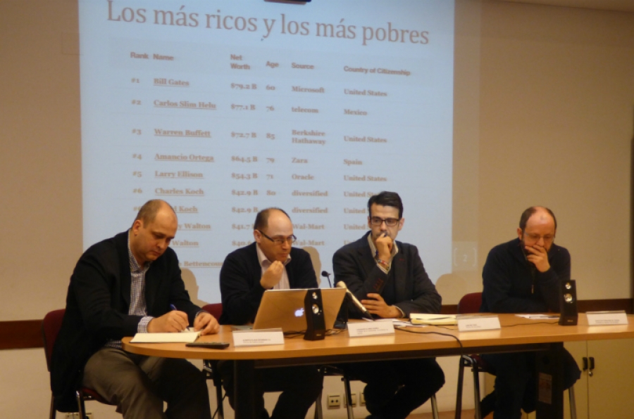 Foro Cristianismo y Sociedad: &laquo;La solidaridad no genera riqueza, solo es un parche&raquo;