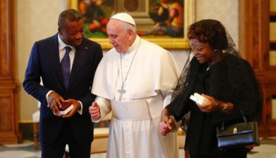 Audiencia al Presidente de Togo: Esfuerzo com&uacute;n para la paz y la seguridad en &Aacute;frica Occidental y Subsahariana